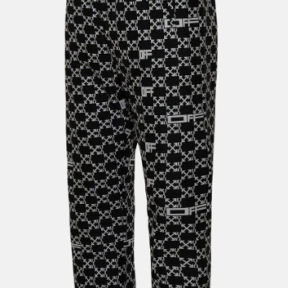 OFF-WHITE monogram nylon pants Black - Picture 4 of 16